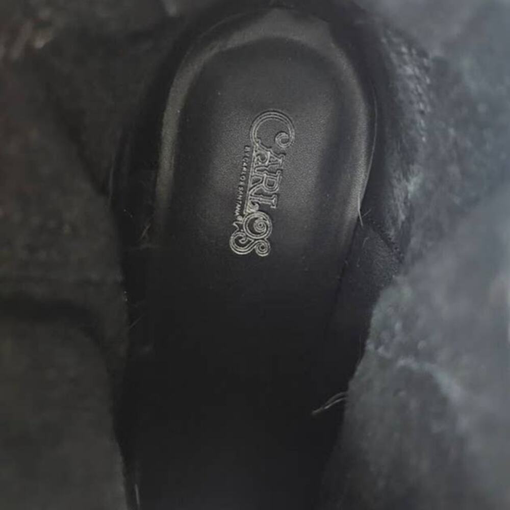 Carlos Black Leather Booties- Women's Size 8.5- Estimated Retail- $99 - Picture 5 of 7
